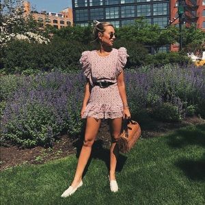 NWT LoveShackFancy Emmy Ruffle Dress